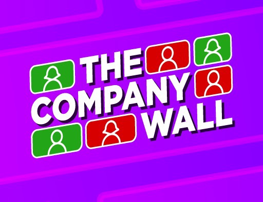 The company wall