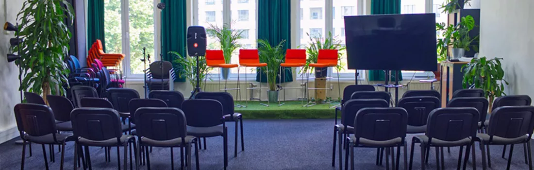 Vue intérieur Commons-hub en mode speaker