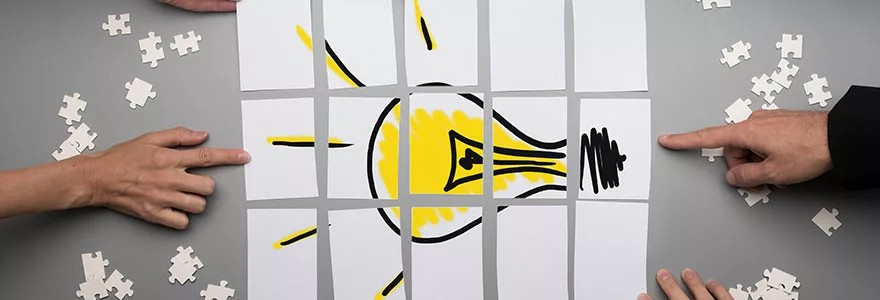 concept idée et innovation